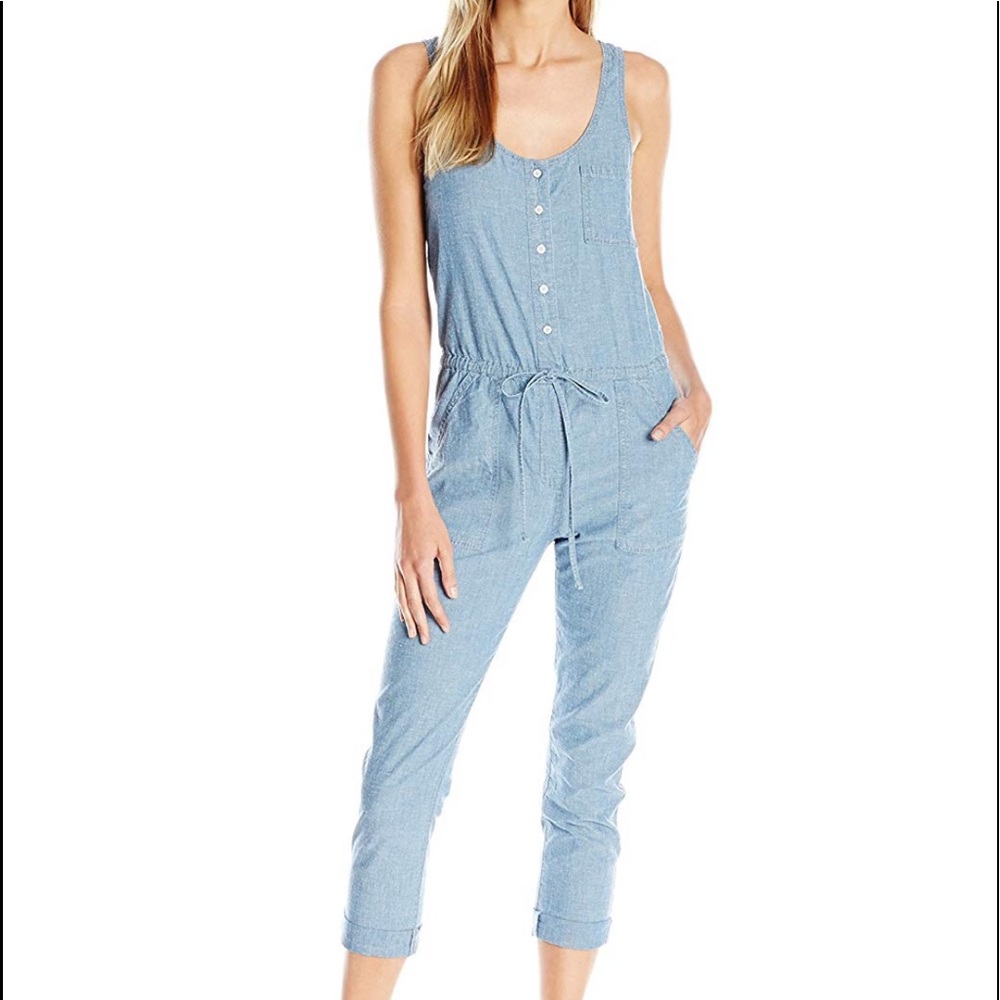 NWT Handcrafted Lucky Brand Jumper Overalls. HTF